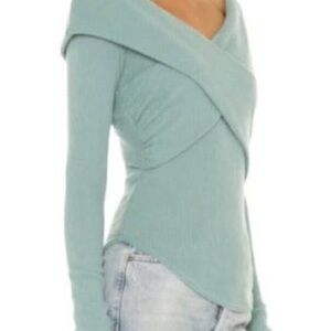Free People Marley Off The Shoulder Twist Top